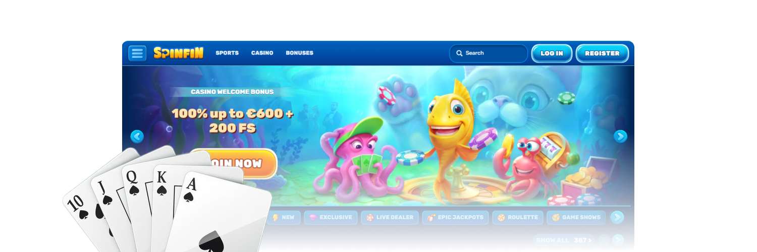 Choose the best Non-Gamstop casino Spinfin and win